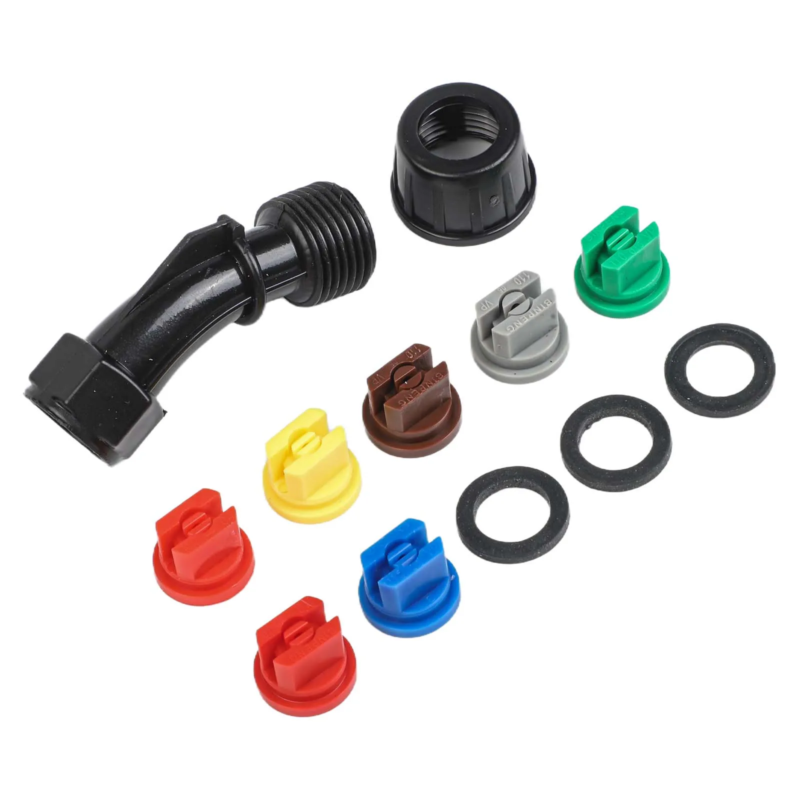 For Backpack Sprayer Replacement Nozzle 110 Degree Fan Pattern 1.6mm Orifice for Garden Lawn and Agricultural Liquid Dispersion