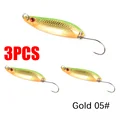 3Pcs Gold 05