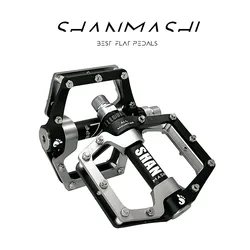 SHANMASHI 328 Bike pedal Mountain bike flat comfortable wide pedal 3 bearings