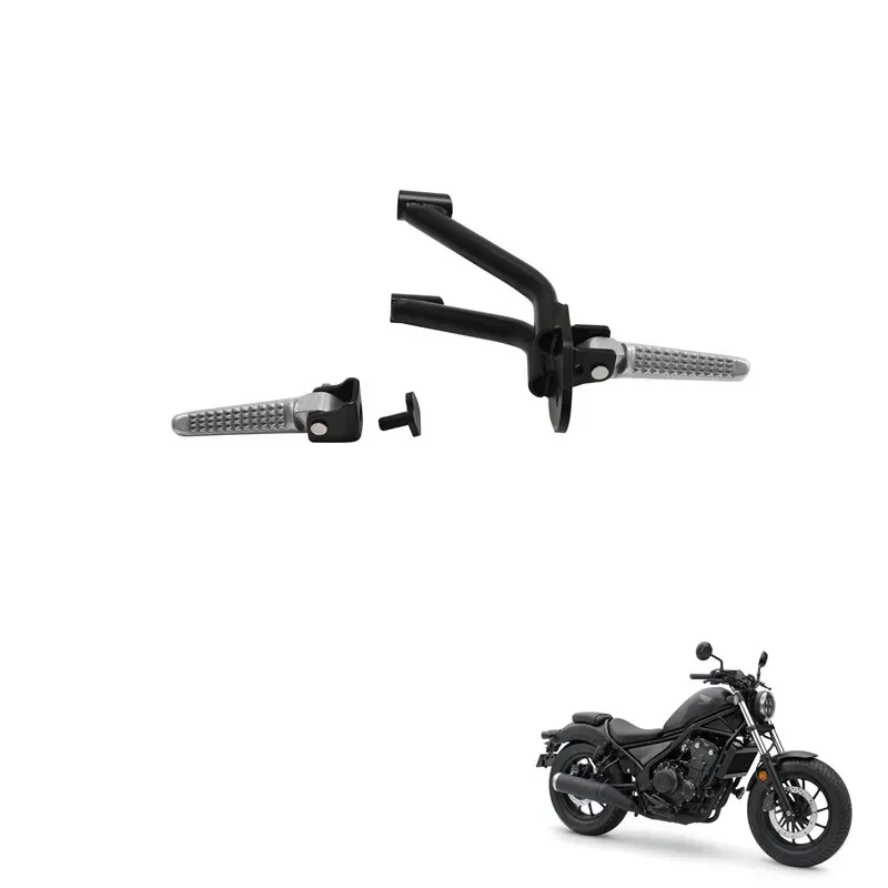 

Rear Footpegs Footrests For Honda Rebel CMX300 CMX500 2017-2022 Motorcycle Acsessories Accessory Passenger