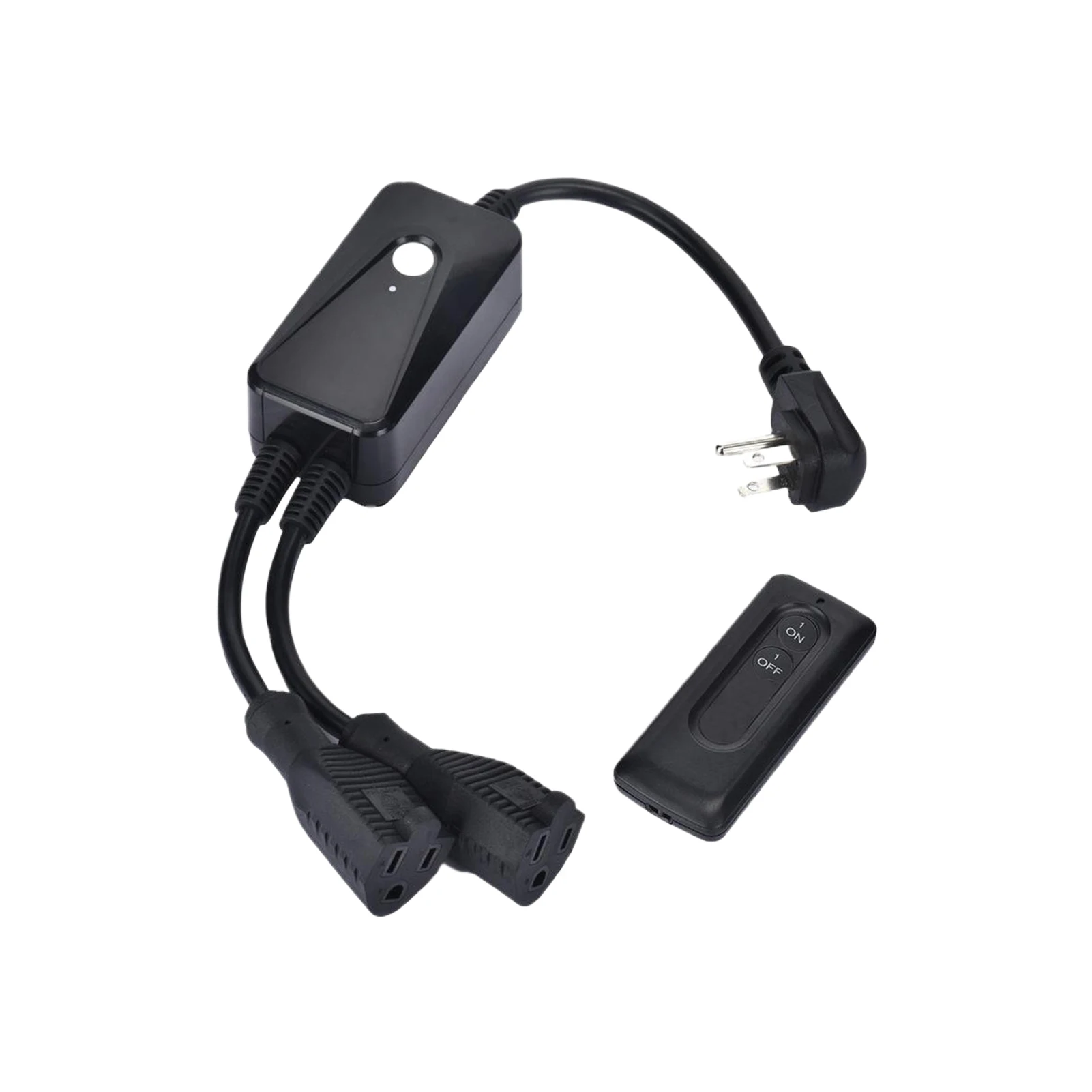 

Patio String Lights Dimmer Plug Energy-saving Easy Installation Remote Access Outside Light Dimmer