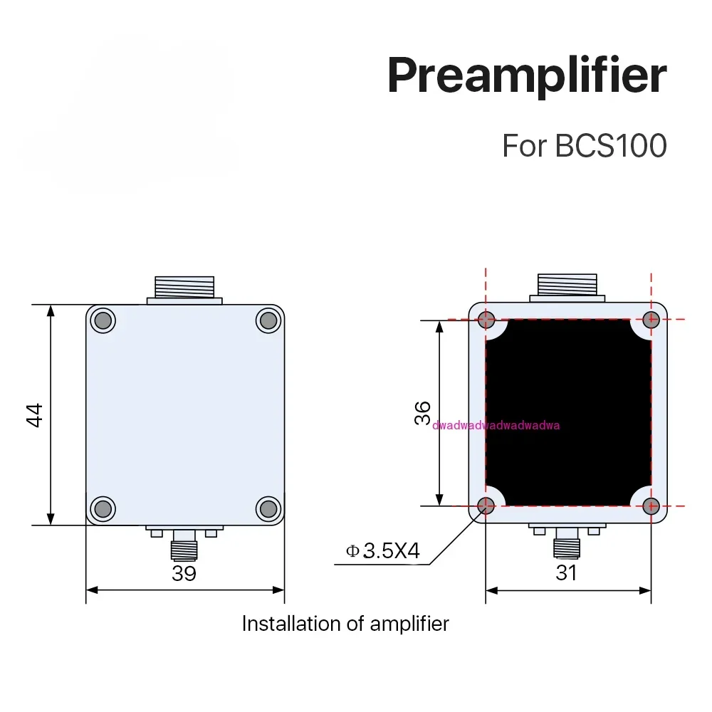 Friendess Amplifier Preamplifier Seneor for BCL100 FSCUT controller of Precitec Raycus WSX Laser head at Fiber Laser Machine