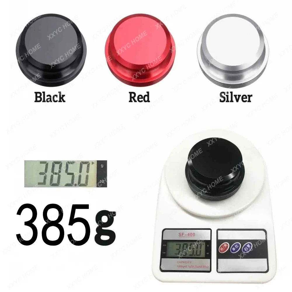 Record Turntables Weight Stabilizer LP Vinyl Black Clamp Aluminum Metal Player Accessories