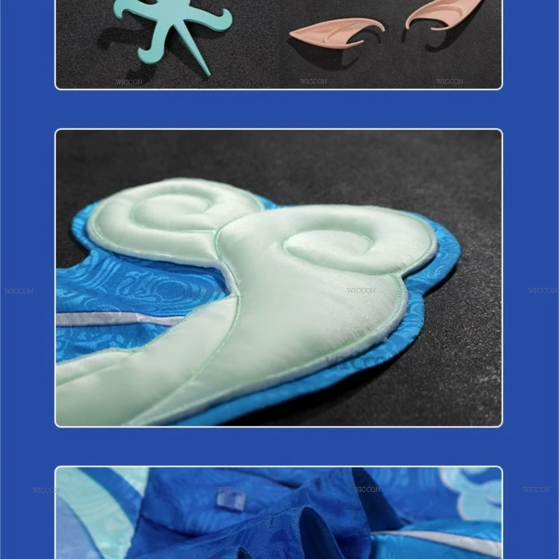 Kostium Cosplay Halloween dla Dorosłych Ove Watch Kiriko, Biała Lisica, Sukienka Anime, Strój Postaci z Gry, Maskotka, disfraz de mujer