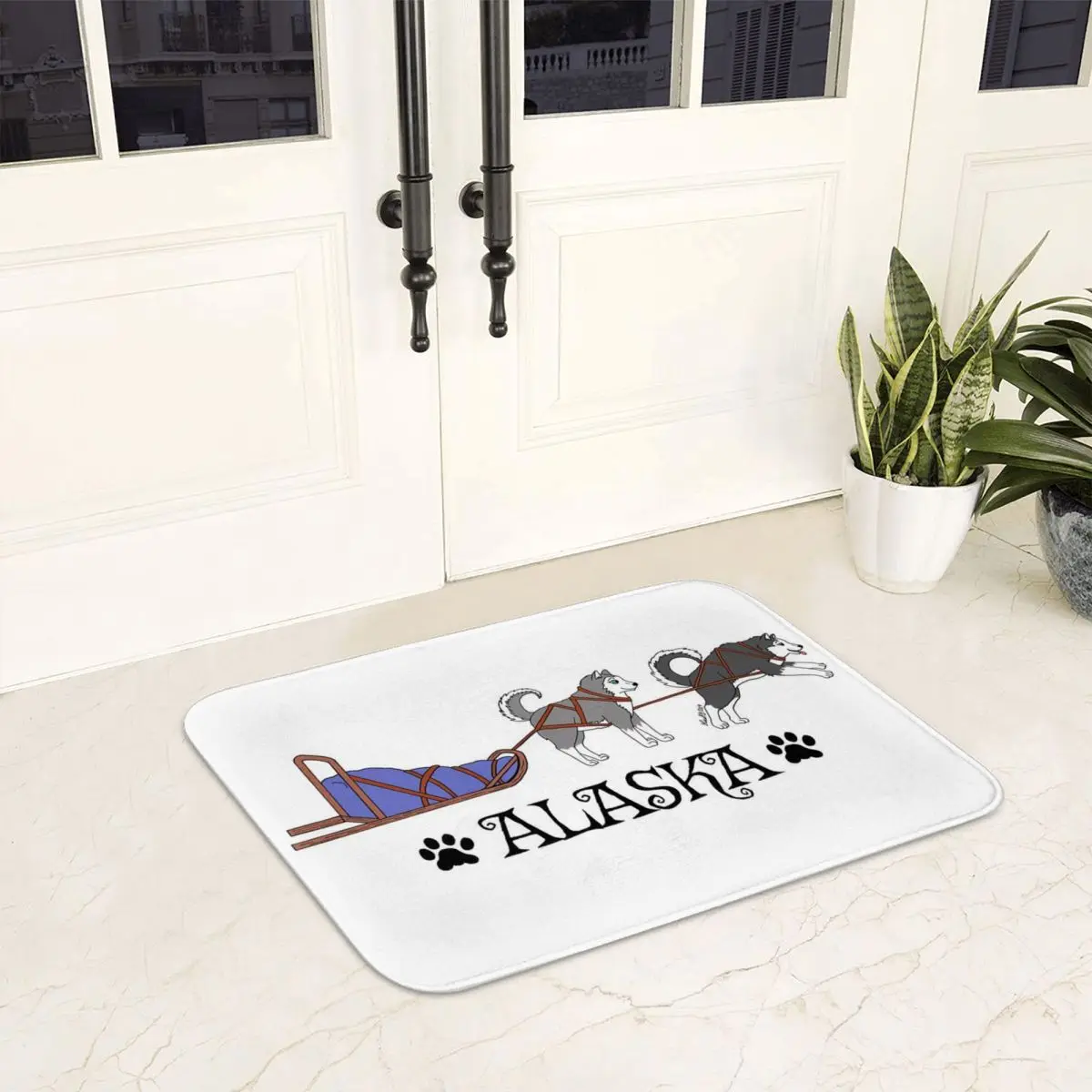 Mush Alaska Doormat Anti-skid Super Absorbent Bath Mats Home Entrance Rugs Kitchen Living Room Carpet Hallway Footpad