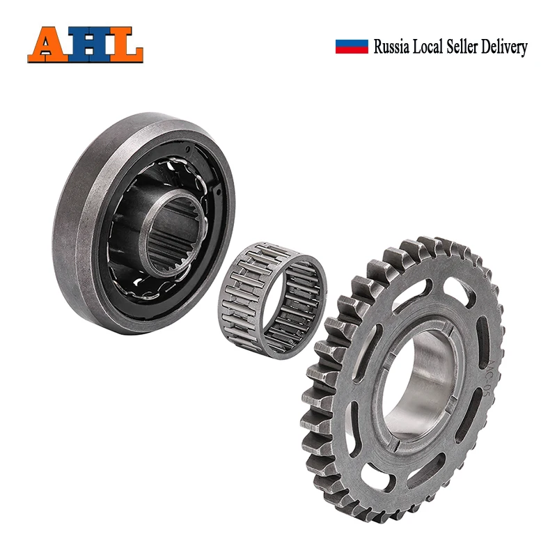 AHL Motorcycle Starter Clutch Gear Assy Kit For Honda TRX450R 2006-2009 TRX 450 R TRX450ER 2006-2014 CRF450X 2005-2009 2012-2017