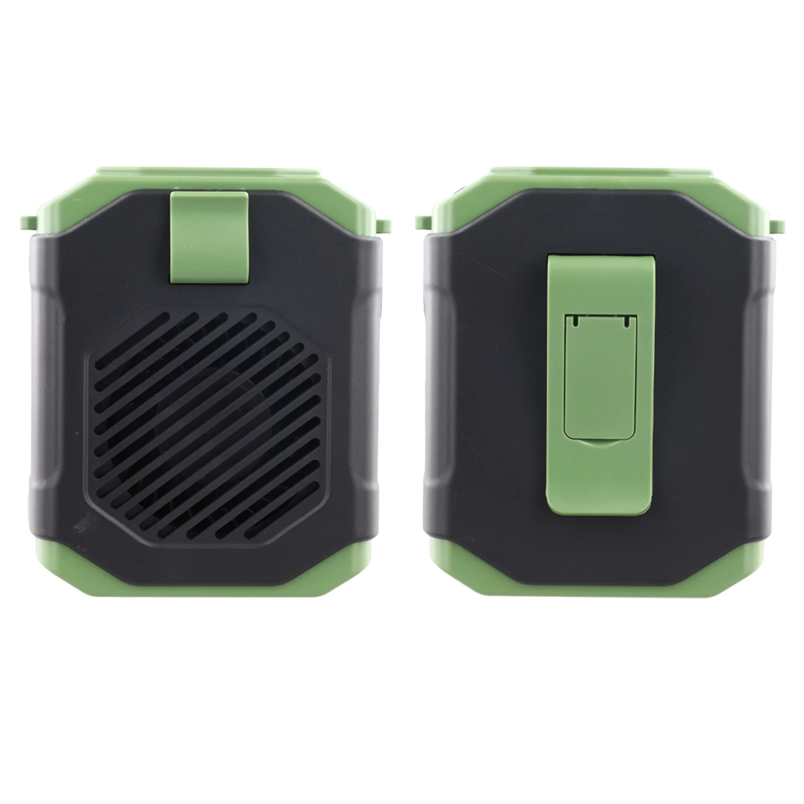 

Вентилятор с регулируемой скоростью, зеленый мини-подвесной вентилятор на шею, незаменимый для лета, долговечный аккумулятор, низкий уровень шума