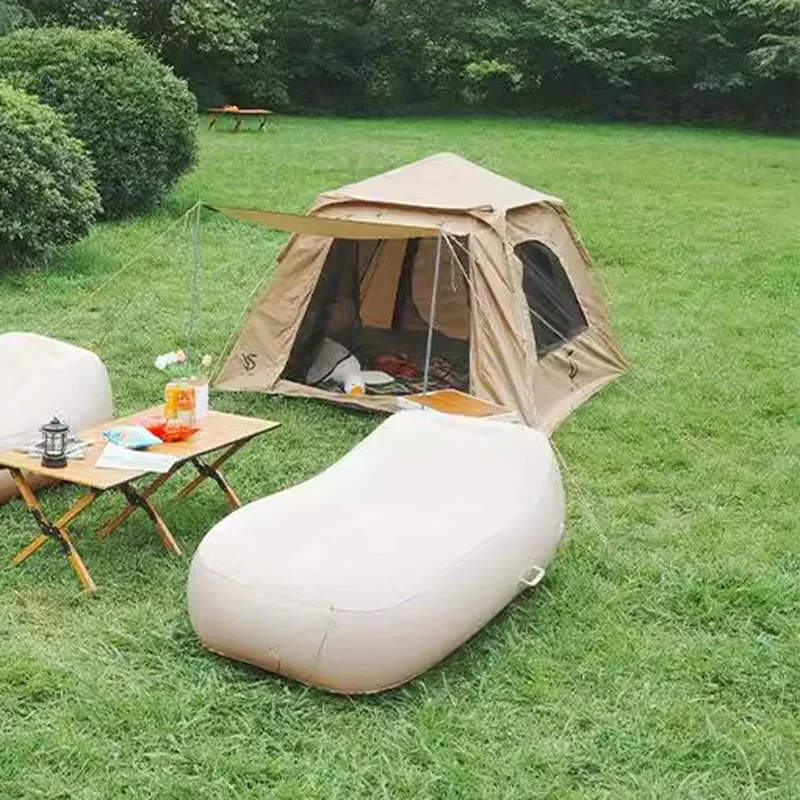 Comfortable Large Size Inflatable Sofa Single Designer Luxury Patio Outdoor Inflatable Seat Cute Divano Chinese Style Furniture