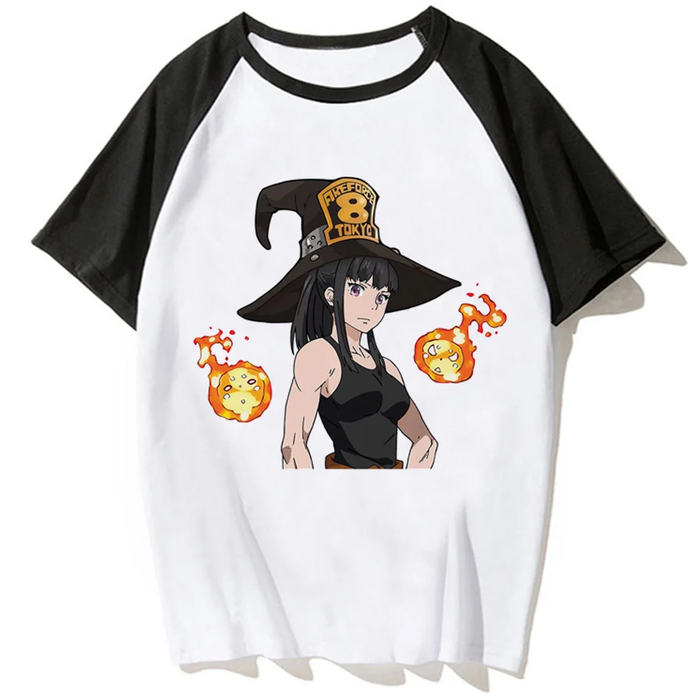 

Fire Brigade top women Y2K Japanese funny t shirt girl harajuku clothes