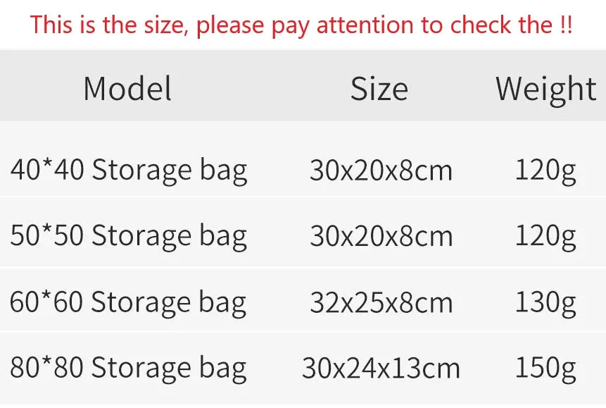 Godox 80 * 80cm 60 * 60cm 50 * 50cm 40 * 40cm Storage Bag Portable Carry Bag Case (Can only be used with GODOX S-type softboxes)