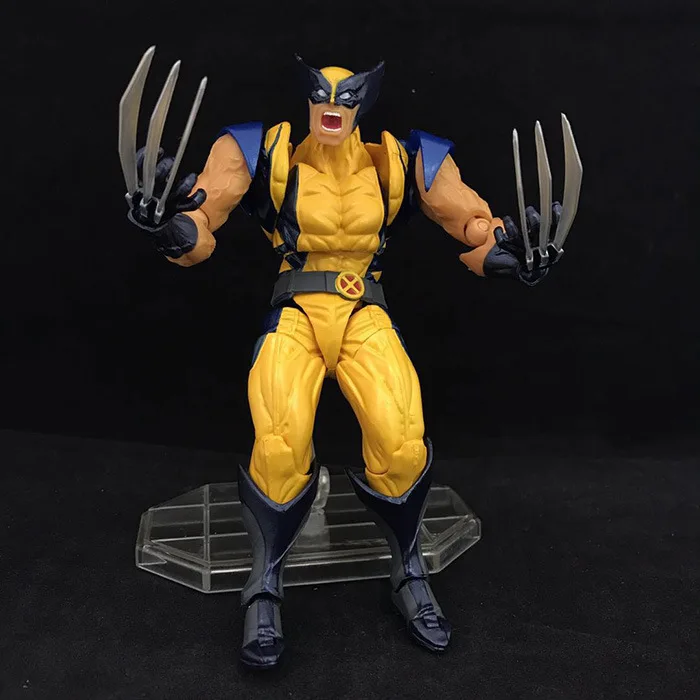 Super-herói Figuras de Wolverine Mascote Modelo, Personagem de Anime, Logan Cartoon Doll, Decoração de Carro, Aniversário, Personalidade