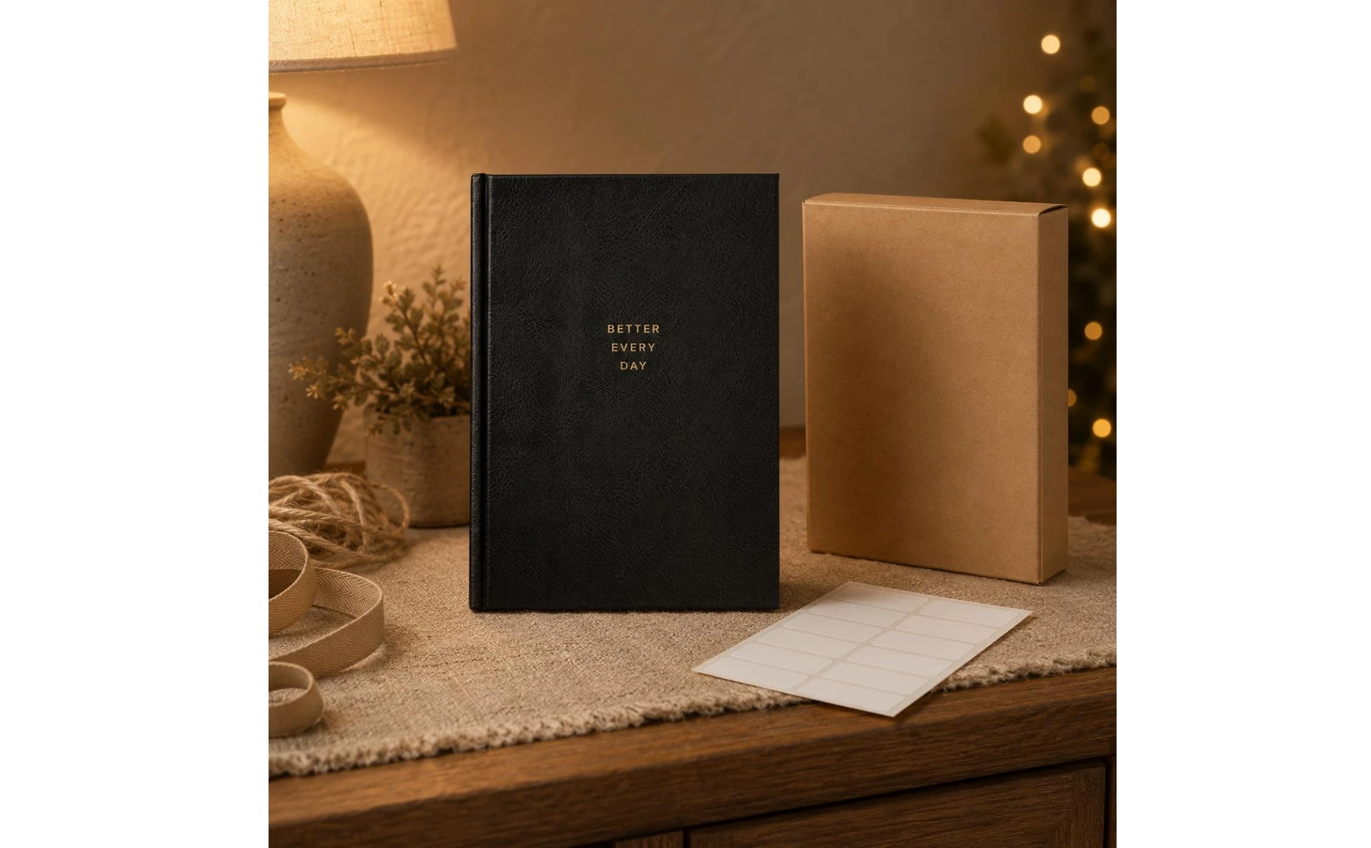 Hardcover Journal Notebook Book-Style Binding Hardcover Journal Paper Goods Rectangular