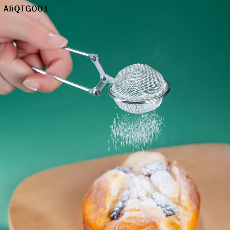 Hand-held Multifunctional Stainless Steel Flour Sifter for Baking Mesh Sieve Kitchen Tool for Powdered Sugar And Household Use