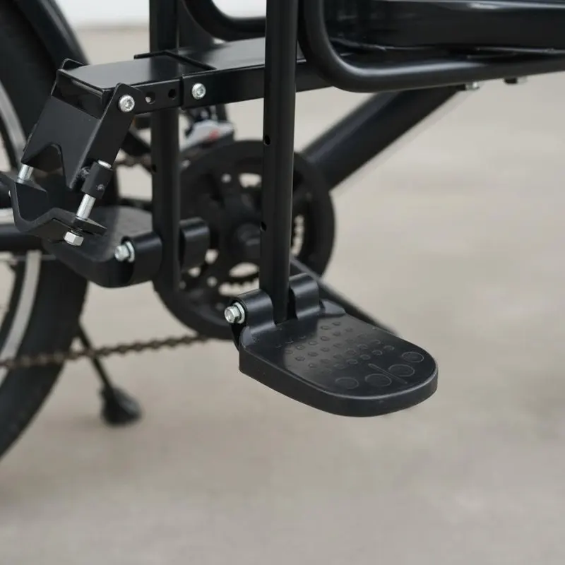 

Детское велокресло с креплением спереди, ремнем безопасности и защитным ограждением, с мягкой обивкой для младенцев, аксессуар для велосипеда