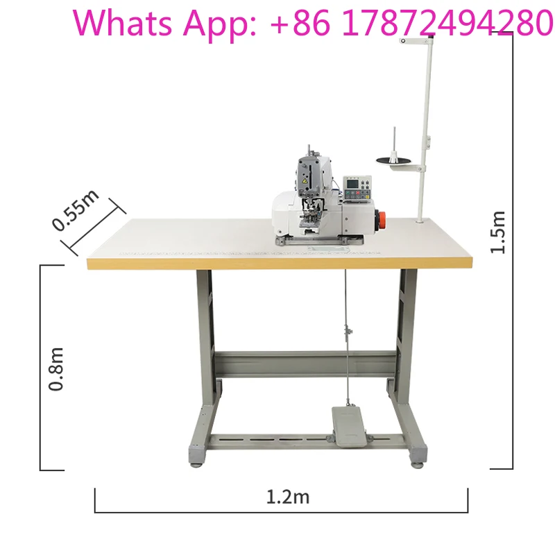 1377D Computer Direct Drive Button Locking Machine Slotted Button Machine Industrial Sewing Machine TQX7 14#16#18#