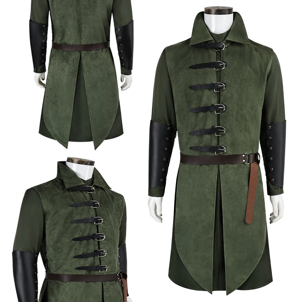 Disfraz de Elfo Medieval Thranduil, Ropa de Fantasía, Disfraz de Película, El Señor de los Anillos, Disfraz para Hombre, Disfraz de Halloween para Adultos