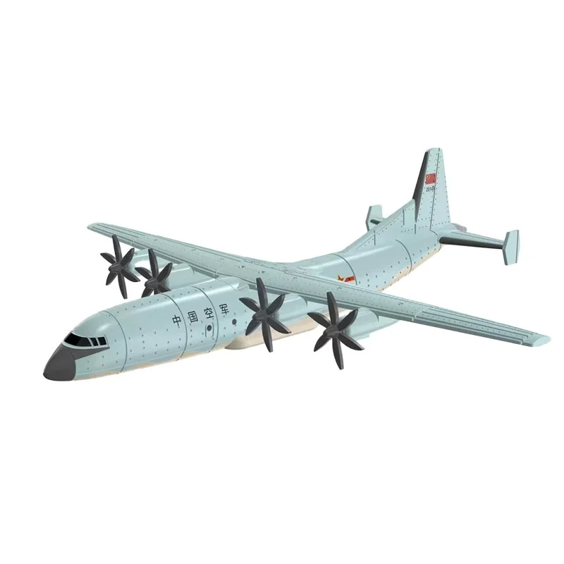 

Model Plane 4D 1/240 Scale China KJ-500 KJ-200 AWACS Assembly Puzzle Model Anti-Submarine Aircraft Transport Plane Kids Toy