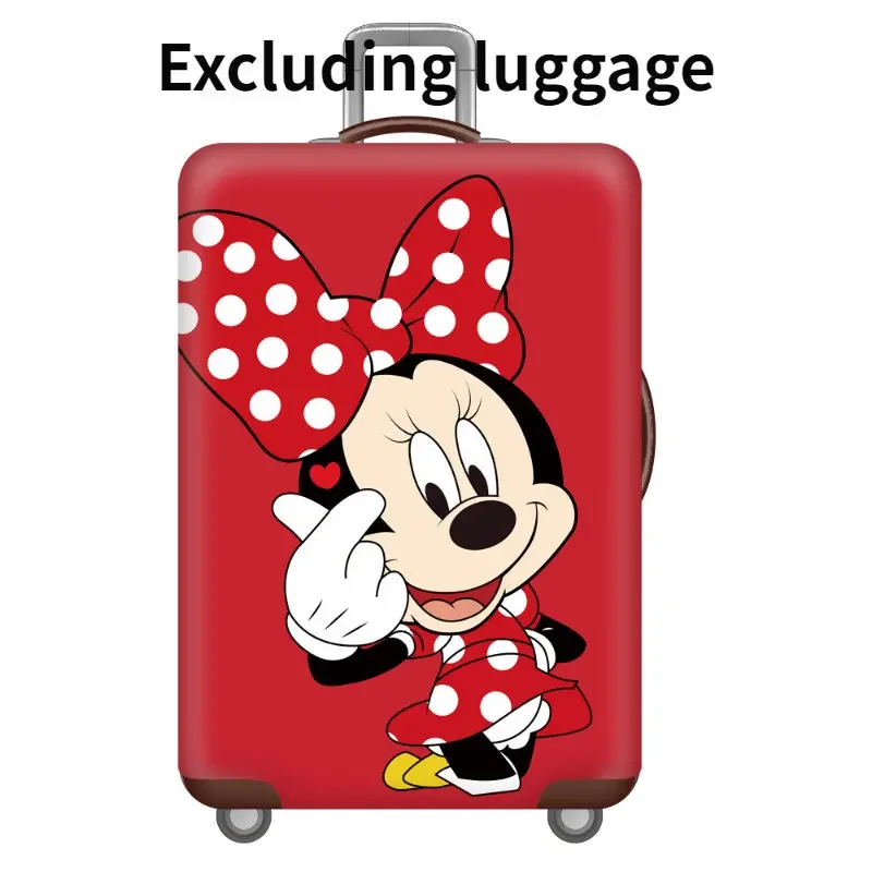 Disney Mickey Mouse Luggage Dustproof Protective Cover Fashion Animation Suitcase Cover Travel Trolley Case Decorate Antifouling