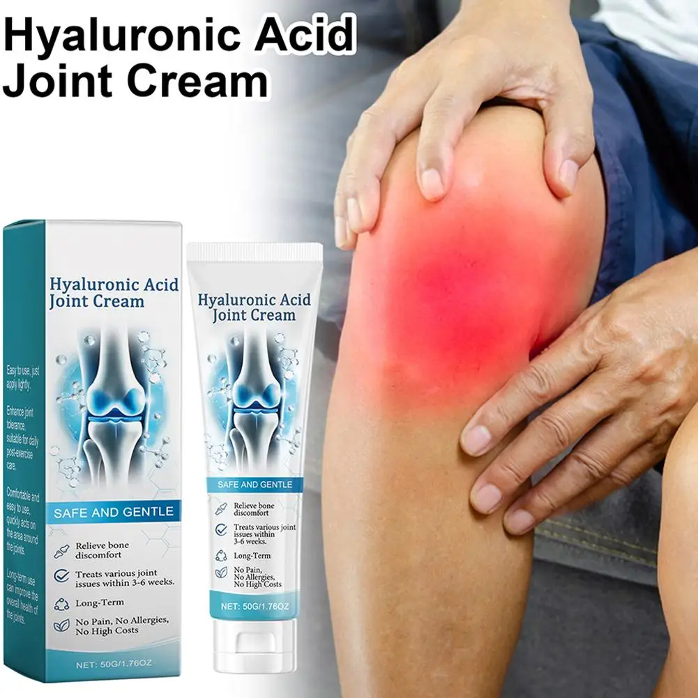 1/2/3pcs Hyaluronic Acid Joint Cream Hyaluronic Acid Joint Massage Cream Advanced Joint and Bone Care Cream for Back Neck Knee