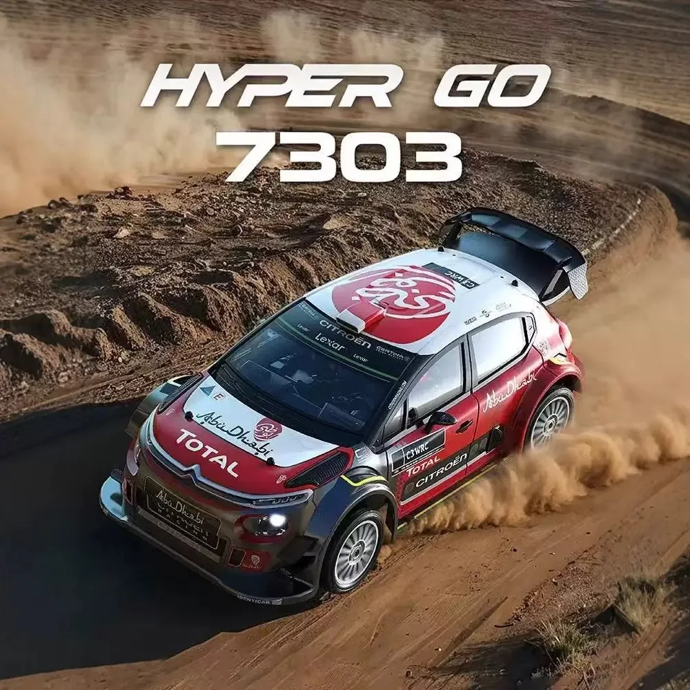 1/7 Rc รถ Mjx 7303 Hyper Go Citroen C3 Endurance การแข่งขันจําลองความเร็วสูง 4wd Drift รถรถปีนเขา