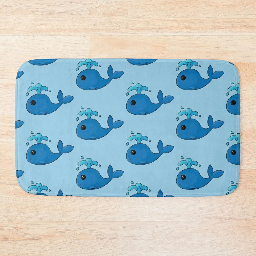 

Cute Blue Whale Bath Mat Bathroom Carpets Bathroom Rugs Rooms Sets Of Bathroom Accessories Mat
