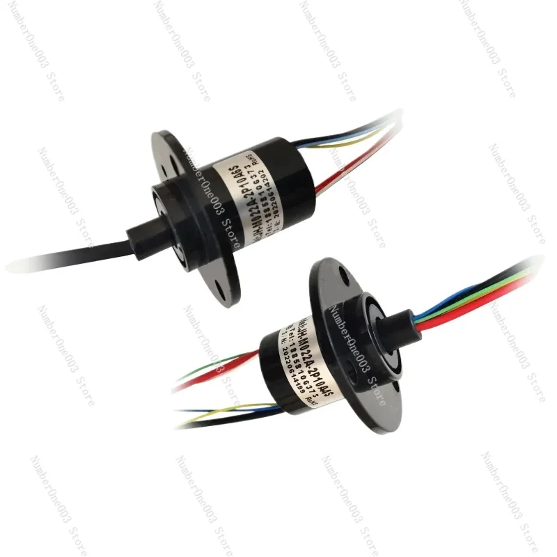 Cap Type Precision Conductive Slip Ring Collector Small Size Flexible Gold Touchpoint Small Rotating Platform