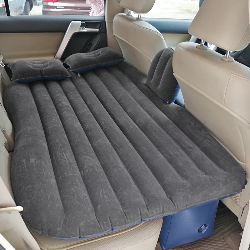 135*80cm Car interior supplies car inflatable bed rear seat mattress Jointed/split with graded flocking