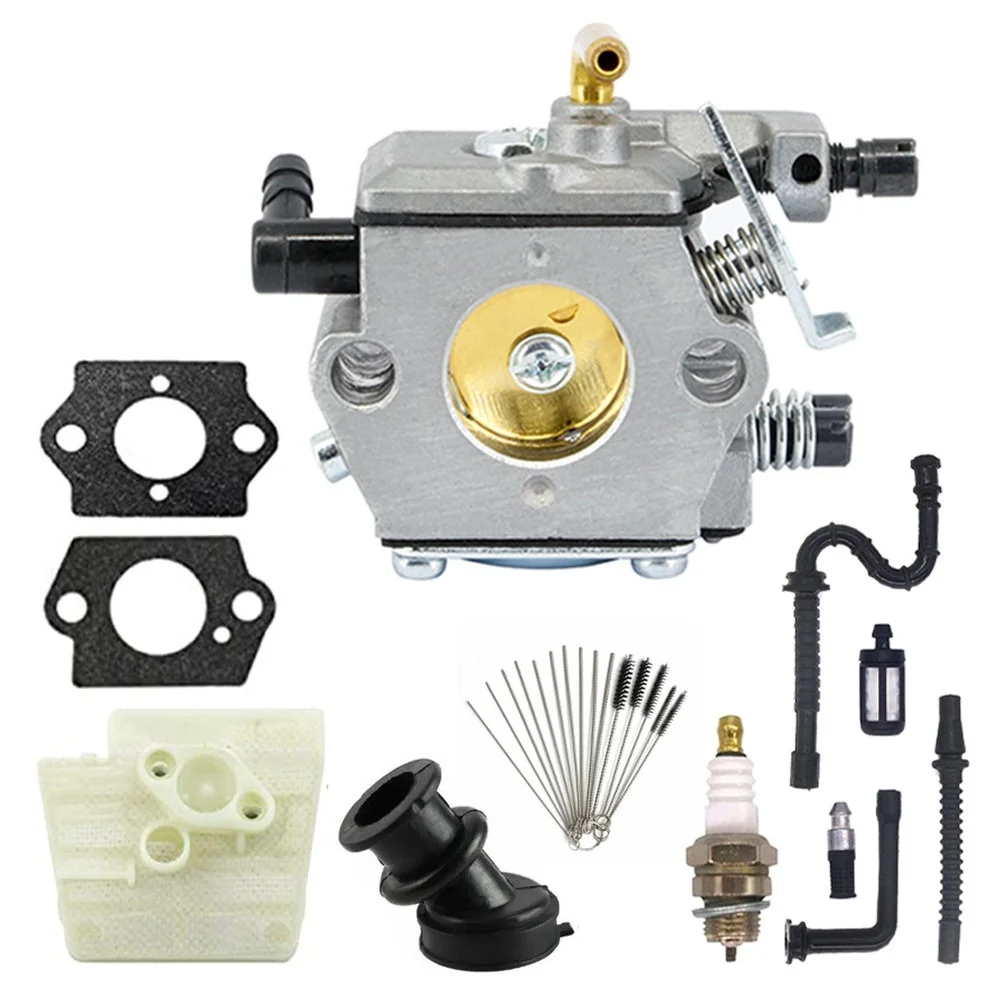 For MS260 MS240 024 026 For chainsaw Carburetor Kit with Gaskets Air Filter Fuel Lines and Spark Igniter for Easy Setup