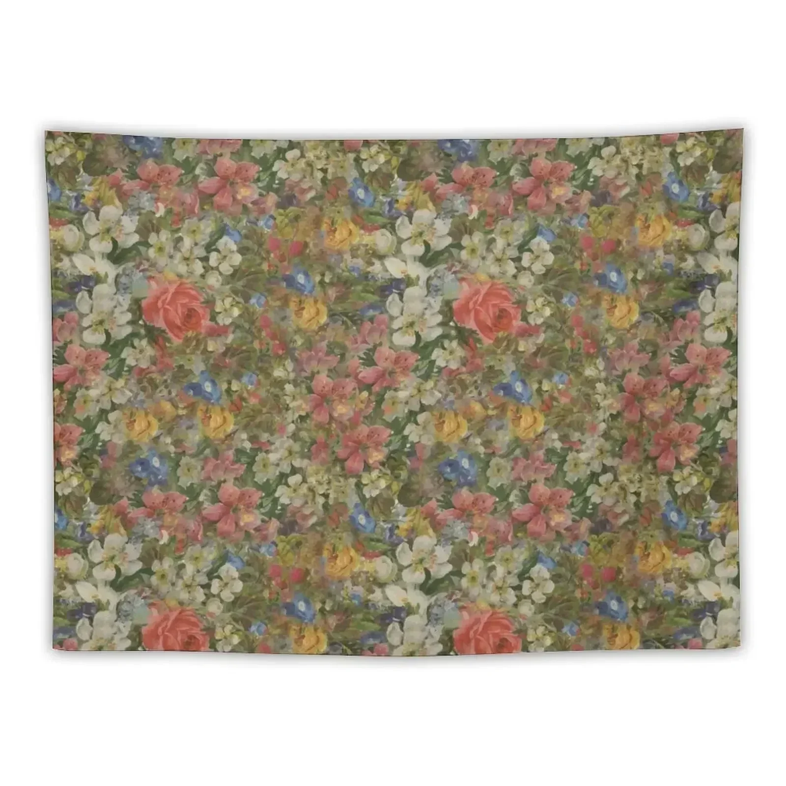 

Pretty. Odd. Flowers Painting Tapestry Home Decor Accessories Bathroom Decor Tapestry