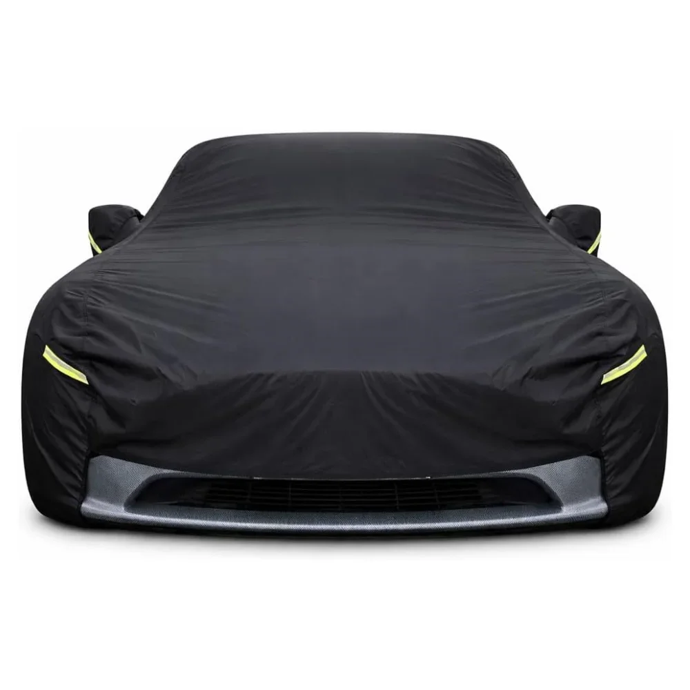 

Car Cover For Tesla Model Y All Weather Exterior Cover Rain Snow Protection Lightweight Cover With Door Zipper Charging Port
