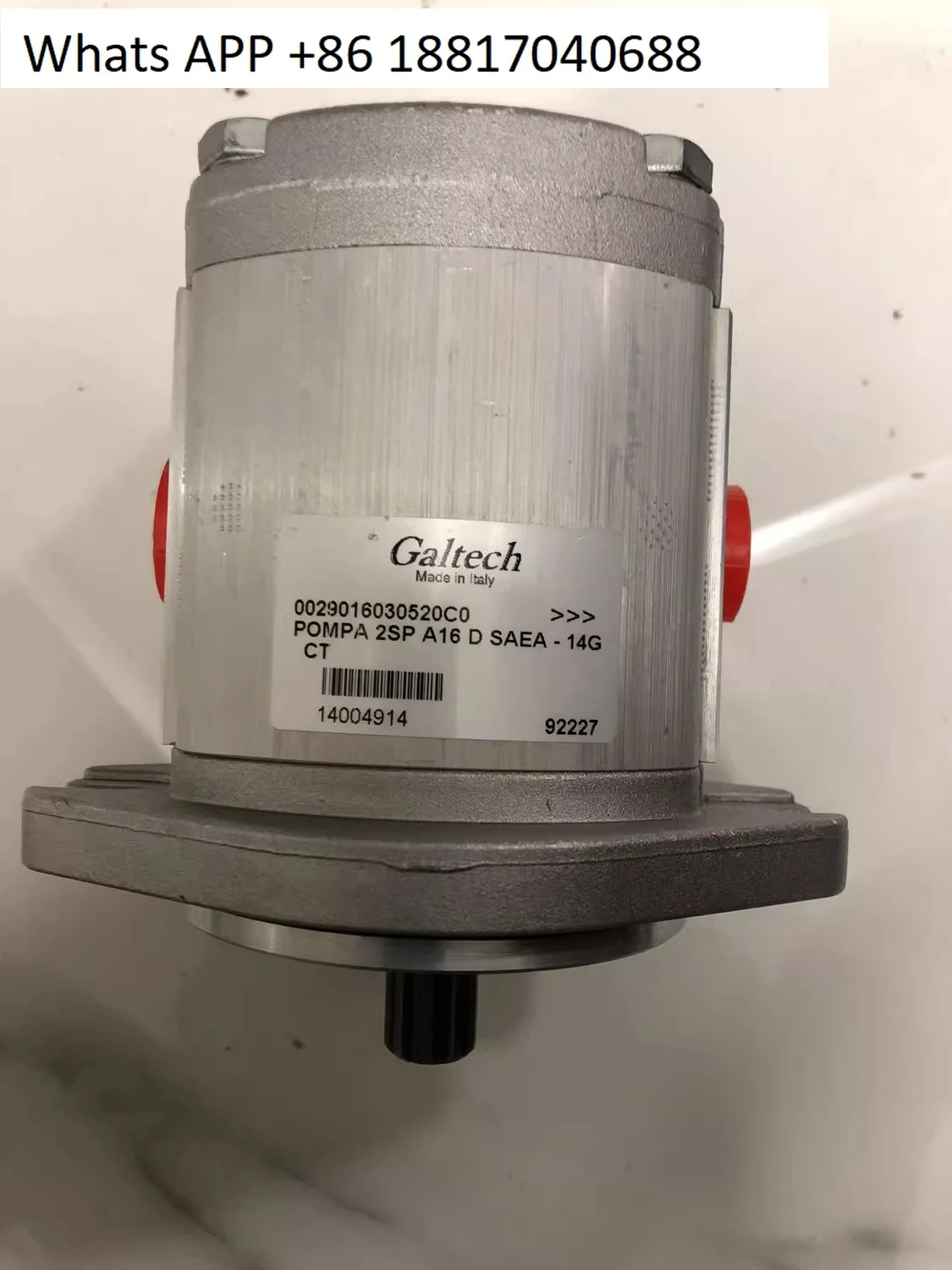 

Шестеренный насос POMPA 2SPA 16D SAEA-14KGCT