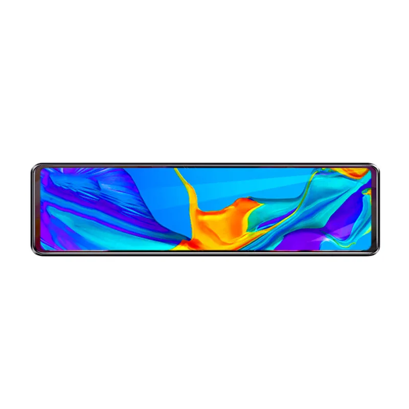 

12 inch full screen driving recorder rearview mirror car load high definition night vision