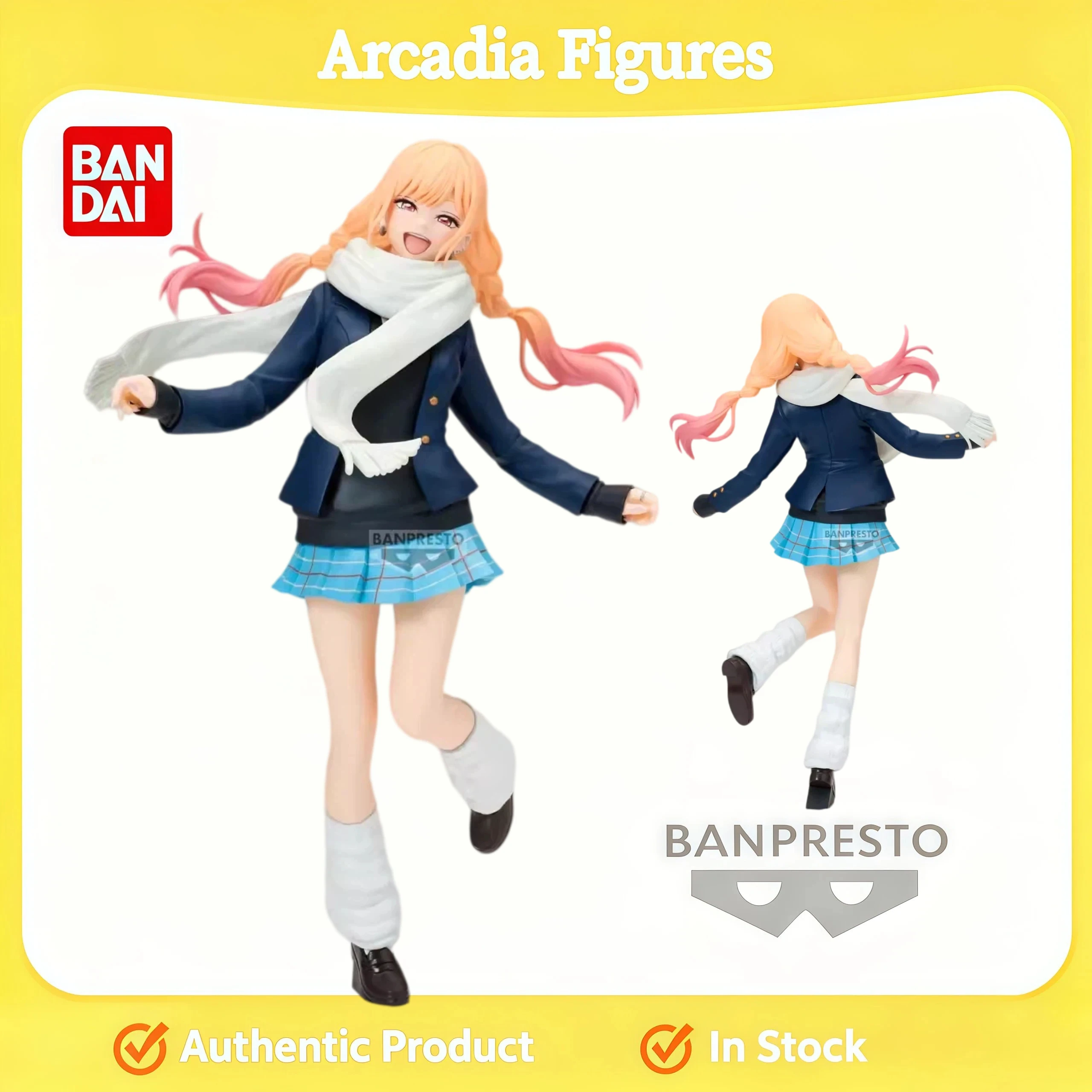 [pre-sale]-original-bandai-glitter-glamours-my-dress-up-darling-kitagawa-marin-cos-name-model-anime-collectibles-toy-figures