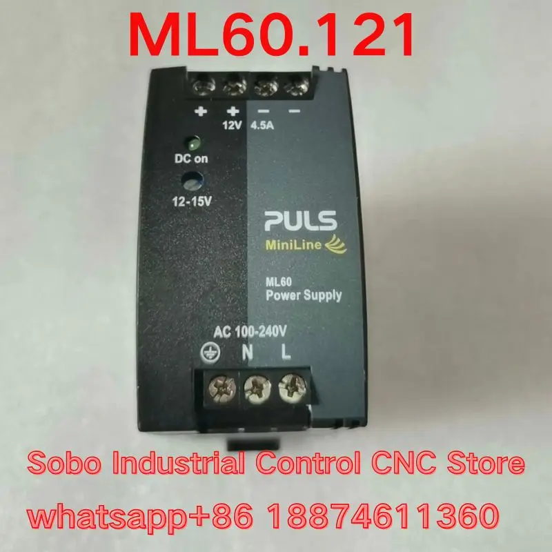 

Second-hand test OK PULS DIN rail power supply ML60.121 12V54W