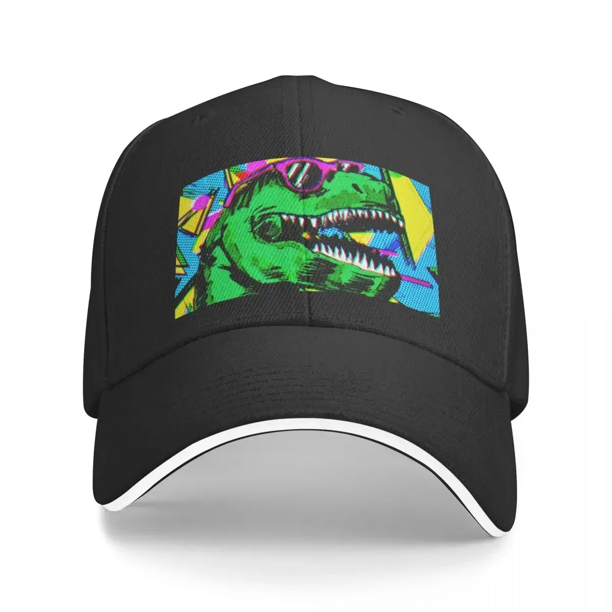 

90's Party Dino Baseball Cap Snapback Cap Hat Beach derby hat Baseball Men Women's