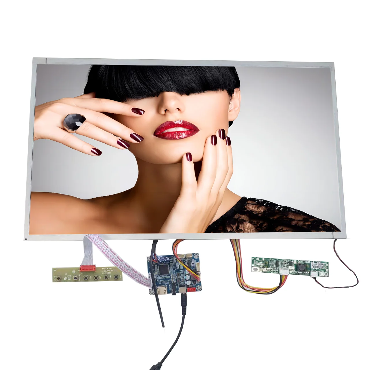 

P215HVN01 AUO 21.5 inch resolution 1920x1080 lcd screen with rtd2513A controller board input LVDS speaker output