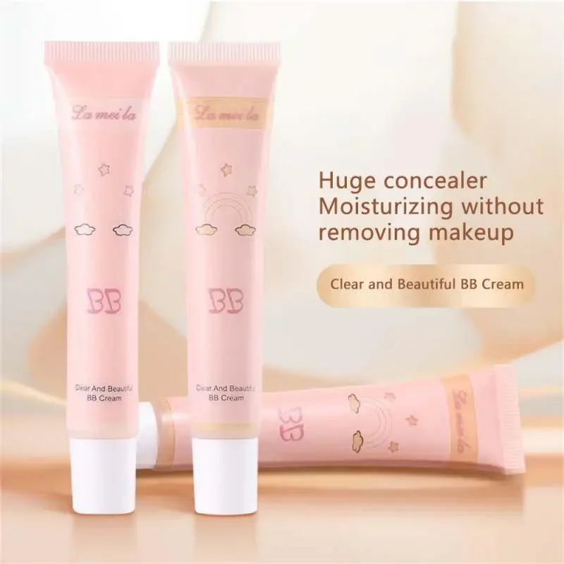 

Heallor 4 Colors Liquid Foundation High Coverage Makeup Base Cream Lasting Concealer BB Cream Matte Finish Waterproof Face Corre