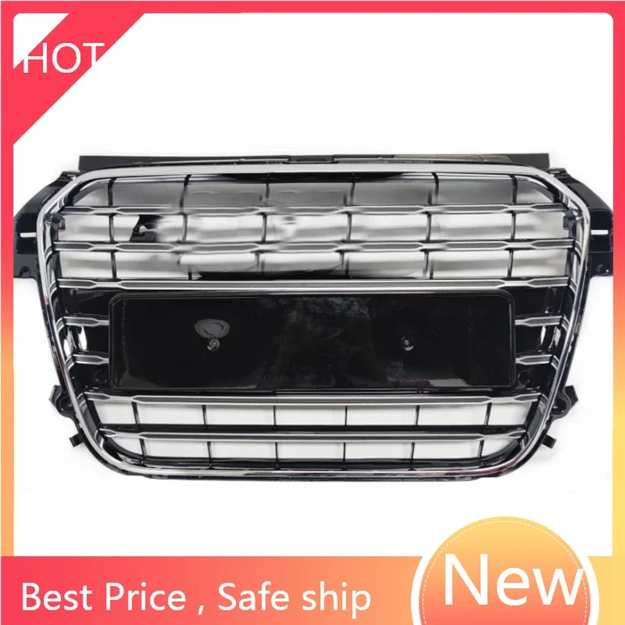 Piano Black Car Front Bumper Grille Grill for Audi A1/S1 Grill 2010 2011 2012 2013 2014 fast ship