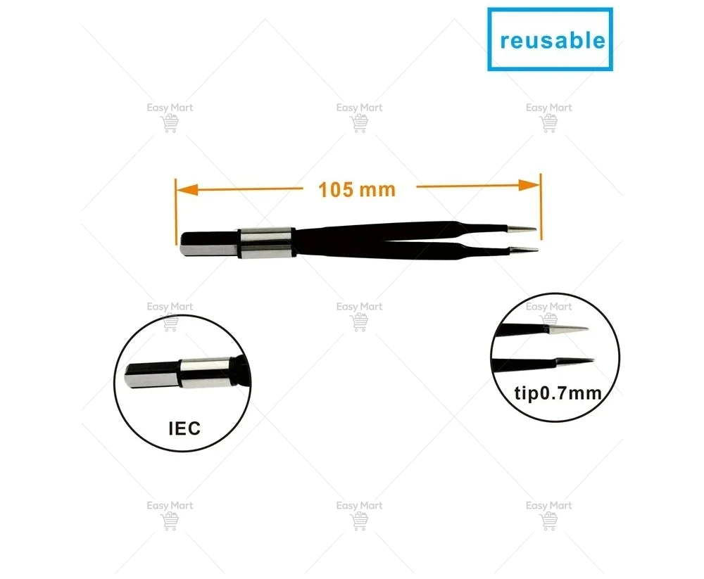 2023-v-lock-non-stick-coagulation-bipolar-forceps-straight-compatible-with-condenser-for-electrosurgical-unit，ophthalmic-surgic
