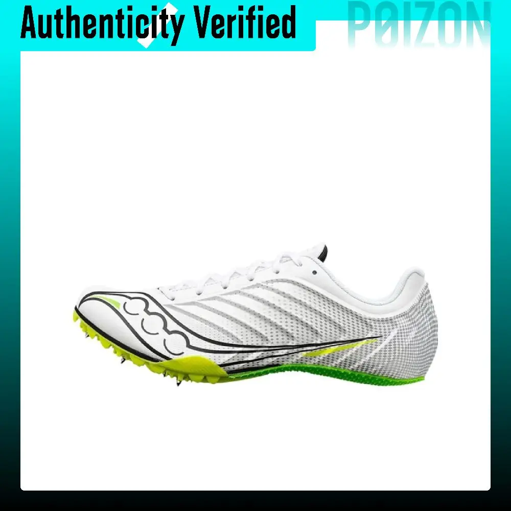 Saucony Spitfire 5 Comfortable Slip Resistant Low top Running Shoes Men's White S29055-75