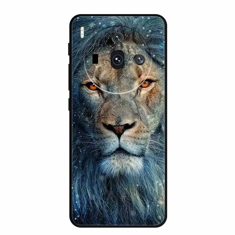 For ZTE Nubia Z50S Pro Case Z50SPro Phone Cover Lion Wolf Tiger Black Silicone Soft Back Cover Case For ZTE Nubia Z50S Pro Case image 3