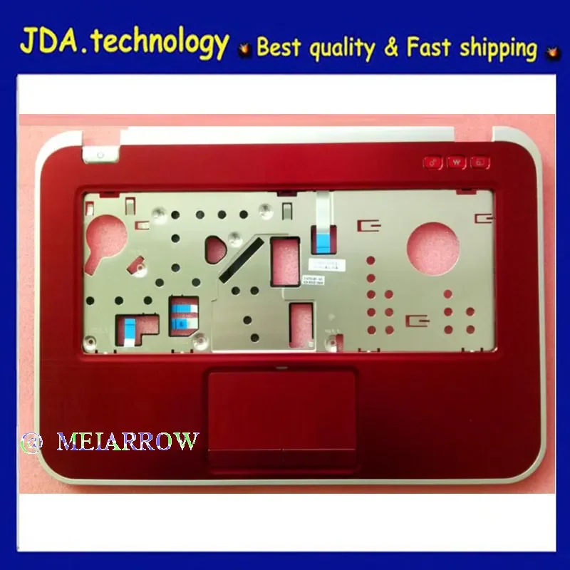 MEIARROW        New/orig For Dell Inspiron 14Z 5423 Palmrest topcase Keyboard Bezel upper cover touchpad Red 60F20 TF7XT 0DJ3K8