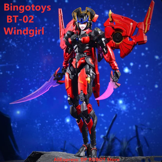 Mobile Suit Girl Action Figure | Transformation | Bingotoys - Stock New Bt-02  Girl Bt02 - Aliexpress