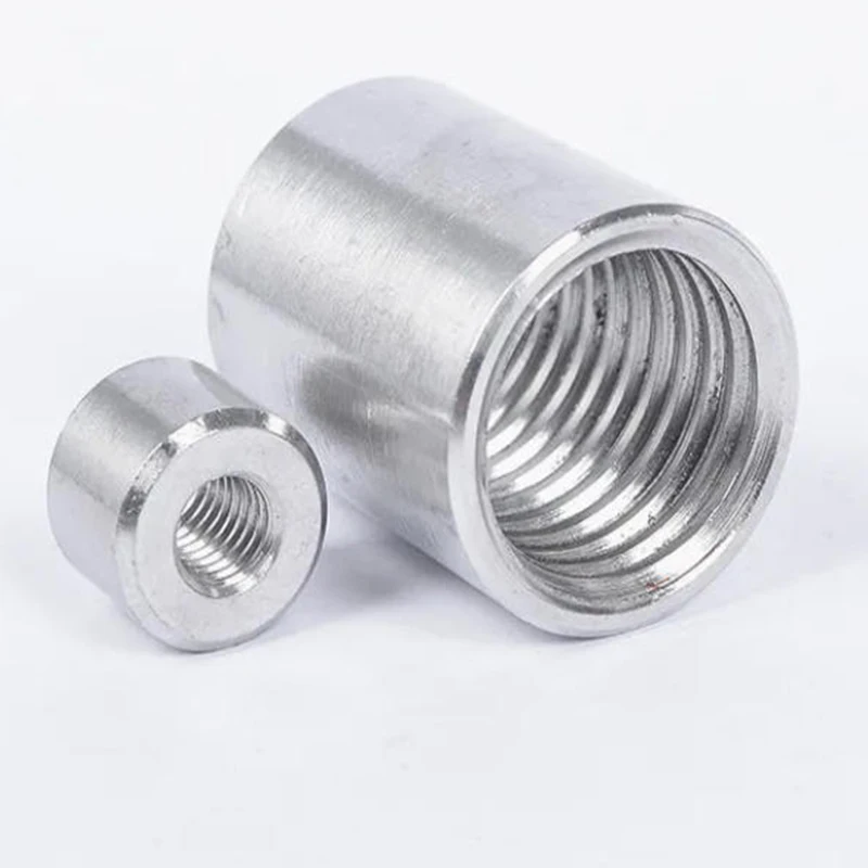 

CNC Milling Turning Machining Customized Stainless Steel Precision Machined Internal Threaded Cylindrical Nut