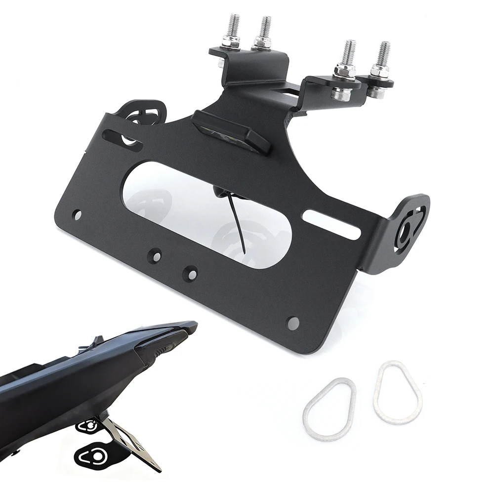 

Fit For Yamaha MT-07 2021-2025 YZF R7 2021-2025 Motorcycle Rear Tail Tidy License Plate Holder Bracket Fender Eliminator kit