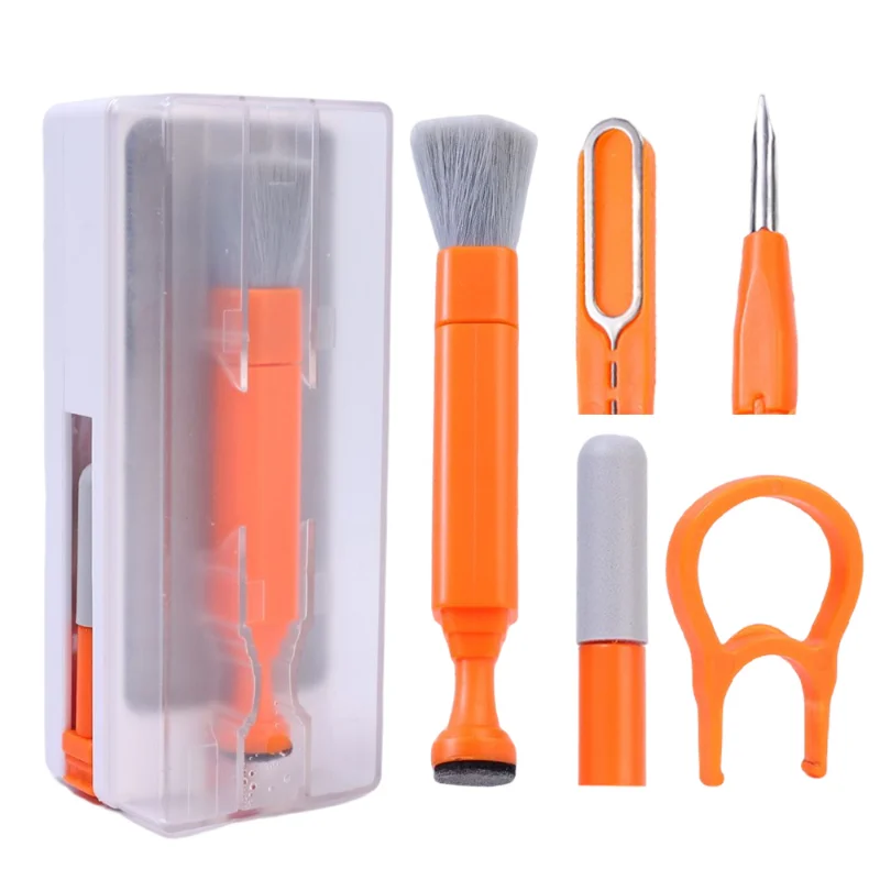 11-in-1 Keyboard Cleaning Kits Screen Cleaner Set For MacBook IPad IPhone AirPods Pro Mobile Phone Wireless Earphone With Brush