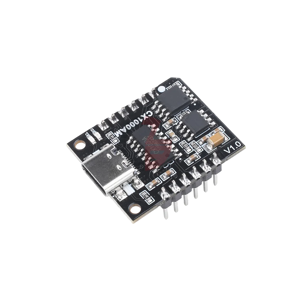 CX1000AM Serial Mp3 Voice Chip Module 3-5W horn Microcontroller Triggers Voice Broadcast Audio Module Programmable Sound Chip