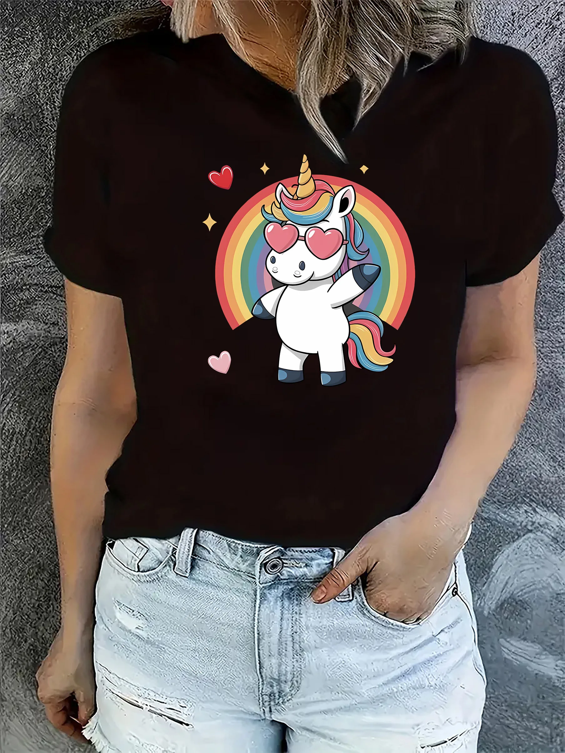 2025 جديد عارضة إلكتروني نمط طباعة للجنسين الشارع موضة الاتجاه قصيرة الأكمام القطن الخالص جولة الرقبة قصيرة الأكمام قميص