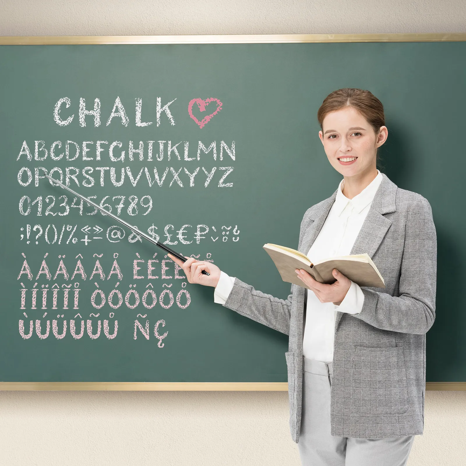 

Указка-прожектор для класса, выдвижная, из нержавеющей стали, ручная, для презентаций на доске, оптометрическая палочка