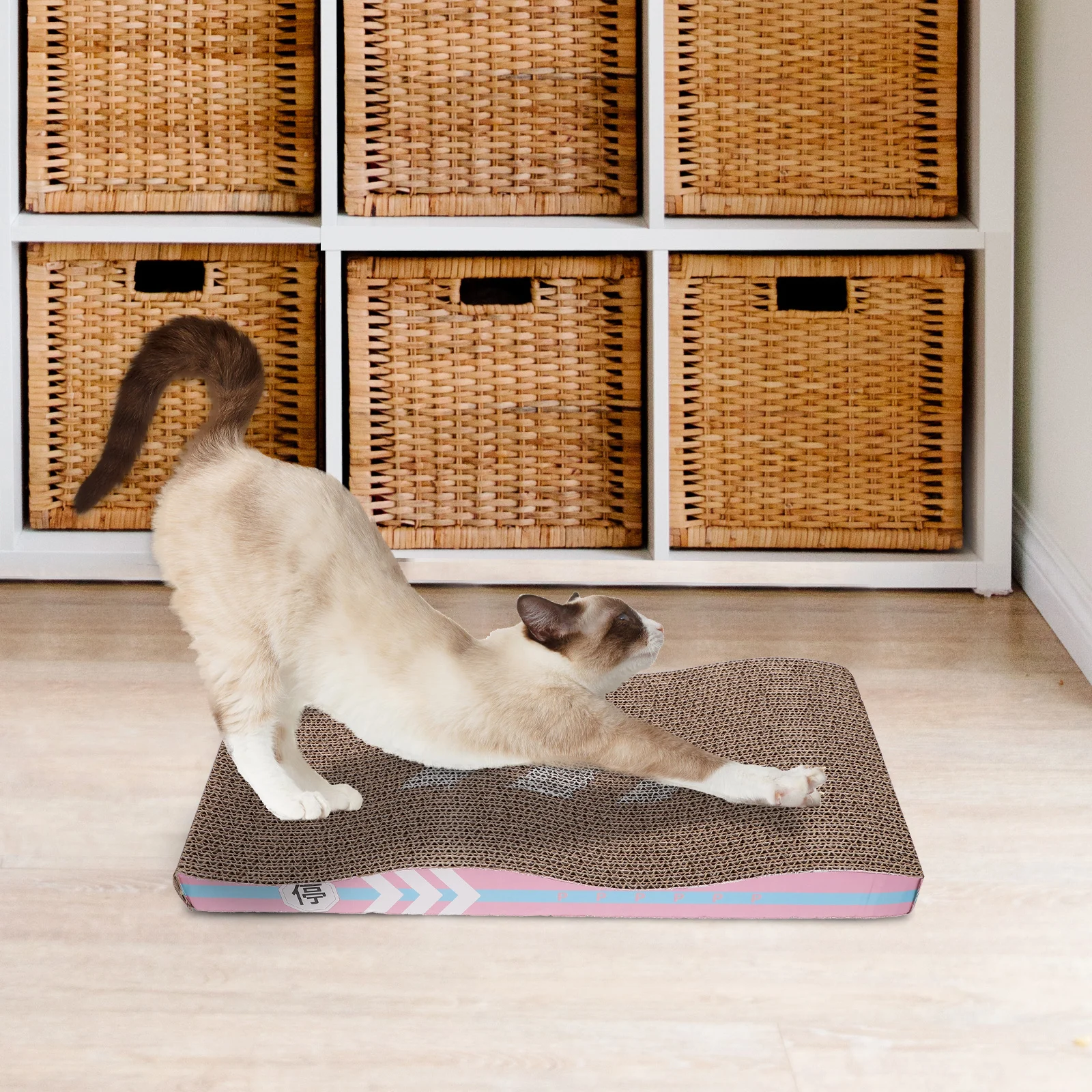 

Cat Scratching Board Toy Strong Stability Sisal Material Stress Relief Claw Sharpening Pet Furniture Interactive Game